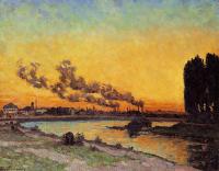 Guillaumin, Armand - Sunset at Ivry